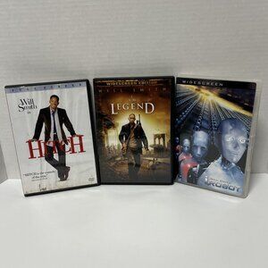 Will Smith DVD Bundle ("Hitch" + "I Am Legend" + "i Robot"